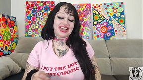 BIMBO CURVY GIRL MOUTH TONGUE FETISH