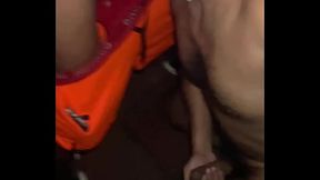 Homem branco encontra amante gay em um glory holle.