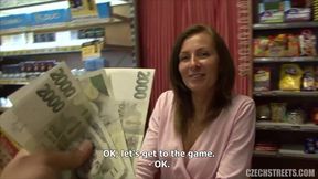 Pay To Fuck A Czech Milf Right Behind Store Counter - Pearl A(2K) - Pearl a
