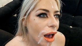 Big Titty Blonde Eager for Huge BBC - Bambi Blitz