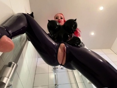 Great Big Boobs On Masturbating Redhead