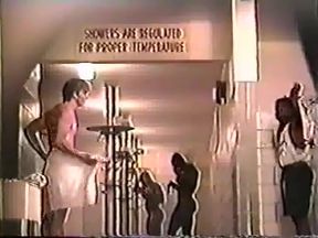 in a College Team&amp;#039;s Locker Room and Showers