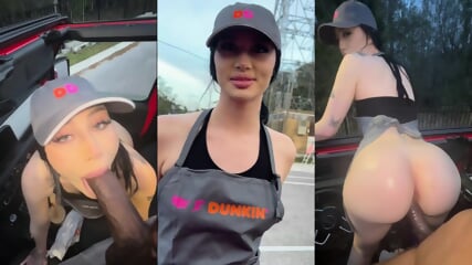 Desperate Donut Digger Craves Cock&#x1F32D; Sucking Satisfaction Overnight