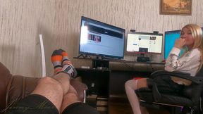 daddy catched that i make porn