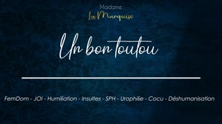 Bon toutou [French Audio Porn FemDom JOI]