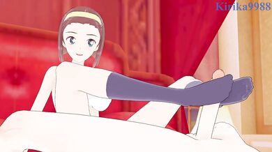 Sonoko Suzuki’s big tits squished me hard in the bedroom until my big dick blew a load