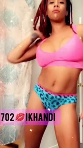 Topless Double D Public Dancing