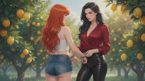 Bondage Stories #100: Citrus Maze Confession of Surrender