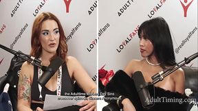 A Fun Podcast With The SUPER HOT Asian Pornstar Ember Snow - Cory Chase, Romi Rain, Lexi Luna, Siri Dahl, Ember Snow