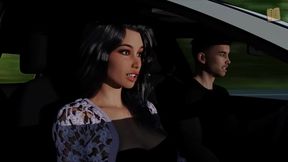 Sexy Brunette Nikki's Hot 3D Hentai Date Night Adventure
