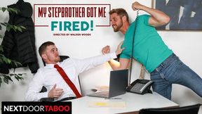 Hell, Watch Ryan Jordan Gets Distracted and Fucked by Stepbrother’s Massive Cock at Work