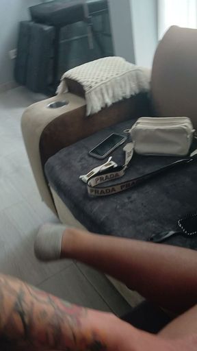 Ladyboy Filled Her Ass with Oil to Fuck Me