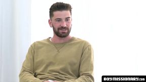 BoyMissionary.com - Mormon twinks' hard drilling in threesome with tattooed hunk