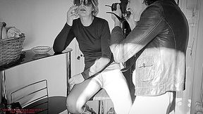 Karina Model And The Photographer - Behind The Scenes