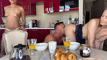 A Parisian breakfast with Cayenne Klein. and Dorian Del Isla