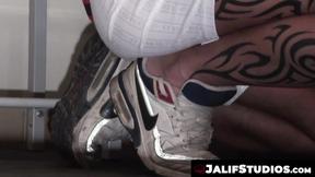 ”Cyril Bigdick gives his gym buddy hard & deep pounding”