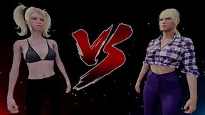 Terra vs. Bree (Naked Fighter 3D)