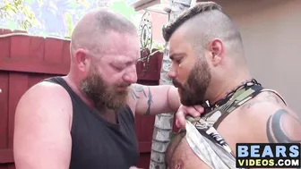 Hairy bears Alejandro Avila and Dalton Hawg fuck hard