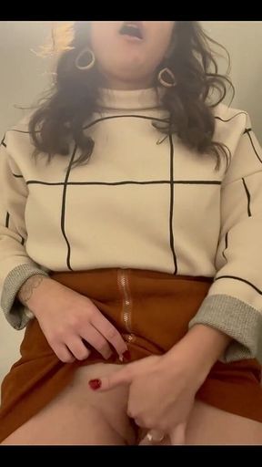 Masturbating at the Office