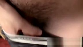 Straight skater dude Sean Johansen wanks his fat meat