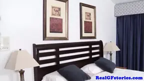 Mature blonde housewife titfucks the milkman