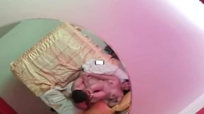 nos grabamos frente al espejo