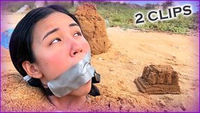 Barby Luna Bound by Babysitters – VOL 3 (2 SCENES) (HD 720p)
