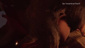 Terrifying 3D Yeti Hardcore Fucking Animated Big Tits Female [Hunicornd]