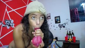 Carolina Pertuz Madrigal and Shakira May enjoy a steamy webcam session together.