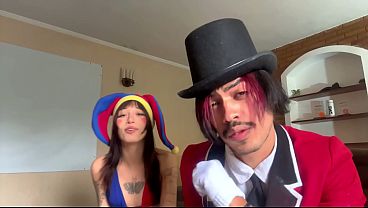 POMNI COSPLAY Dando a Bucetinha pro CAINE ft. QroZne [FULL VERSION]