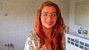 i love my co-worker with red hair i dreamed of fucking her in my wife's bed homemade