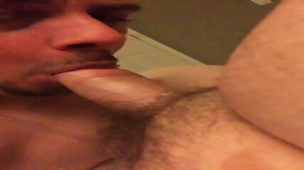 Older Fat Chub Shoots Hot Load in My Mouth