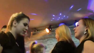 Lots of ladies gathered for a big hen party that will also include kinky sex