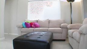 ”Big Breasted amateur teen teases camera”