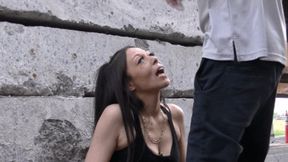 Sophie jerking on public holiday (mp4)