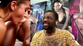 lesbian girl licking hairy teen pussy, ai generated