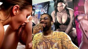 lesbian girl licking hairy teen pussy, ai generated