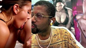 lesbian girl licking hairy teen pussy, ai generated