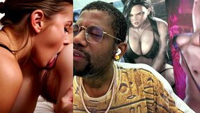 lesbian girl licking hairy teen pussy, ai generated