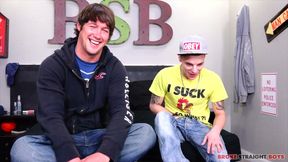 Straight Boy Teaches How to Suck Cock