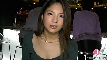 Innocent Asian babe wanks herself and teases with feet