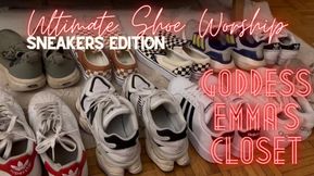 Ultimate Shoe Worship Sneakers Edition - Foot Fetish Dirty Shoes Goddess Worship Humiliation