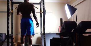 Hallelujah Johnson Tall Dark Chocolate Muscles Tattoo Body