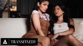 Pretty Zariah Aura &amp; Petite Lulu Chus Truth Or Dare Turns Into Rough Pounding Session