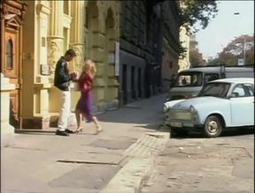 Beautiful blonde ass fucking in dogging position...cum in mouth