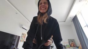 Her Stepfather Punished Her by Fucking Her in All Holes Because She Was Expelled From the University.