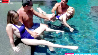 Sizzling Summer Lovin 4 Hottest Dudes Scored by 2 Insatiable Teens  Watch till the End