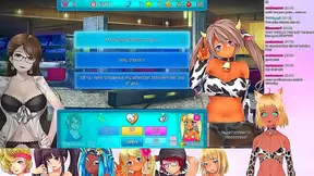 Neikos Seductive Lingerie Trio Ignites Hot HuniePop 2 Fantasy Fling