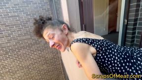 Street Walker Takes My Load and Leaves with No Panties Under Her Dress!