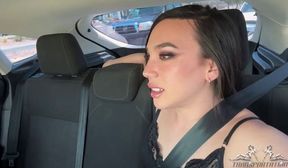 Kasey Kei gets Slutty in the Car